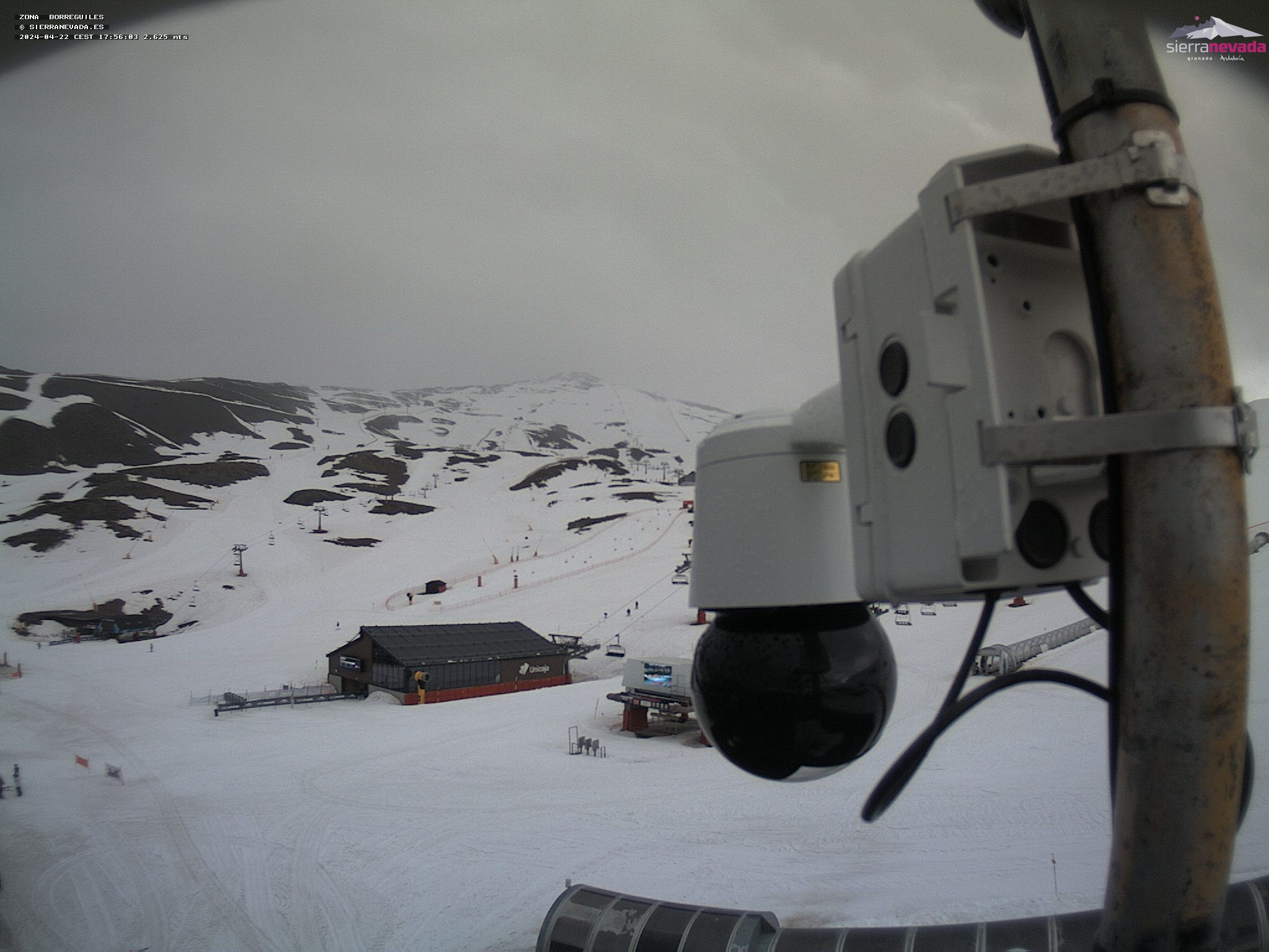 Webcam en Borreguiles, Sierra Nevada (Sistema Penibético)